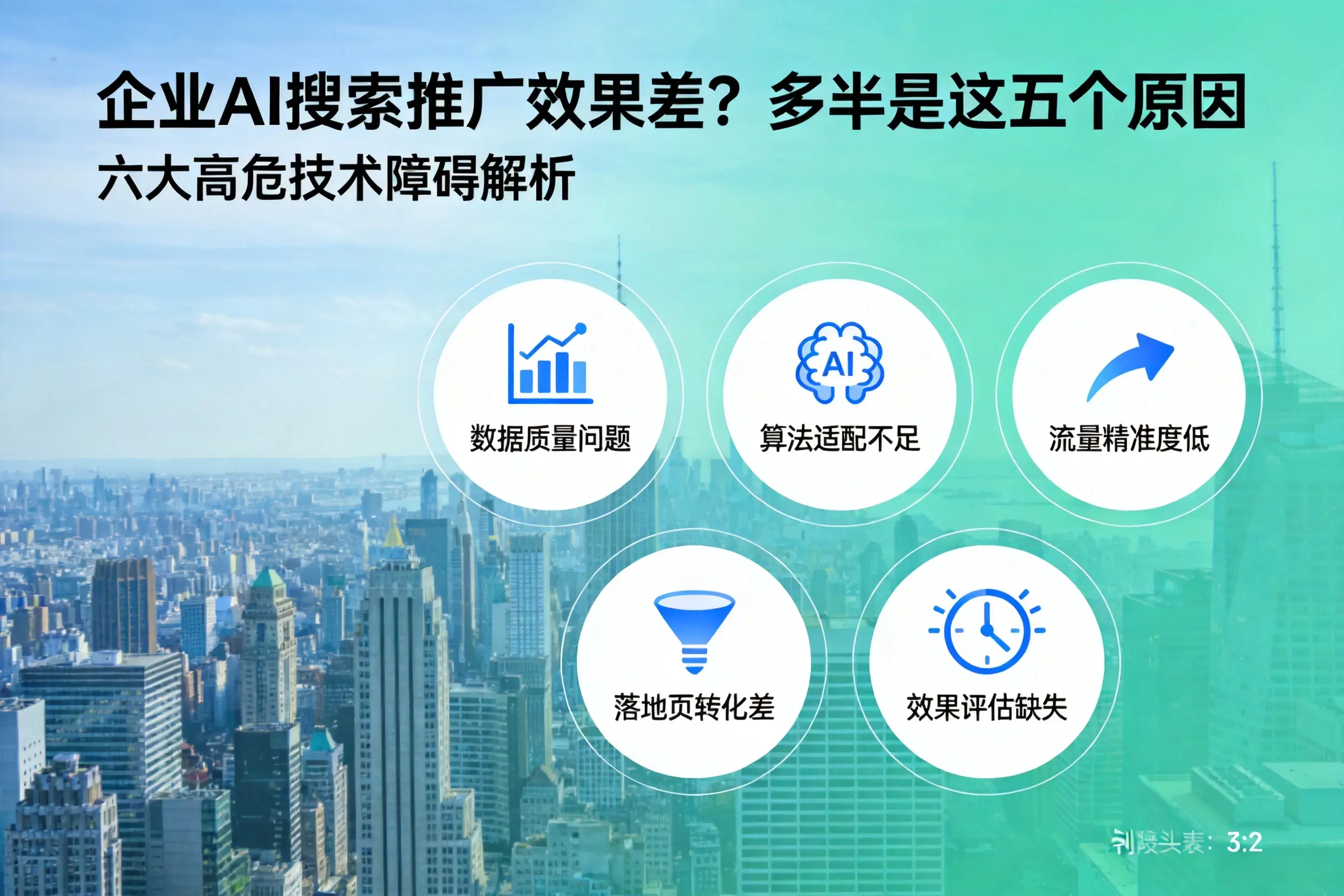 江海企业AI搜索推广效果差？多半是这五个原因